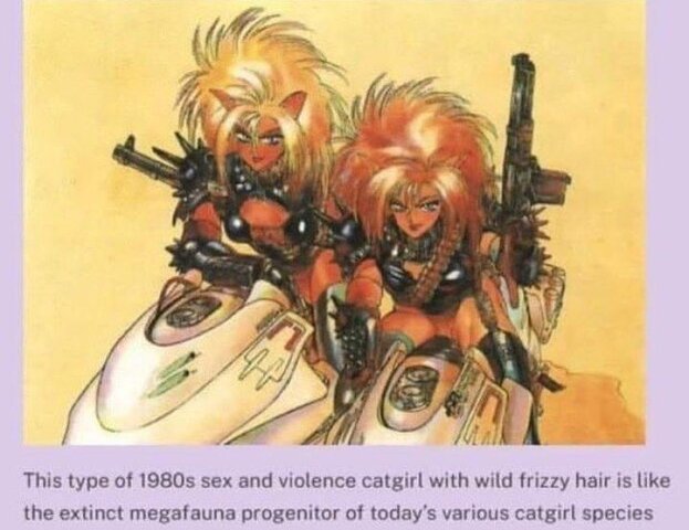1980s sex and violence catgirl with wild frizzy hair is like the extinct megafauna progenitor.jpg
