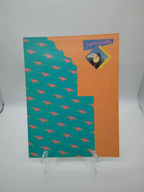 Vintage 1988 Mead Super Shades Portfolio Pocket Folder Rare Toucan.jpg