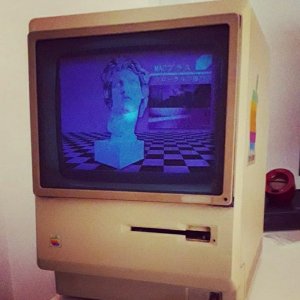 Macintosh Plus in a Macintosh Plus
