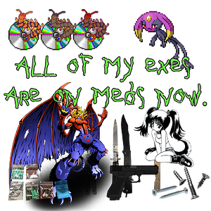al of my exes are on meds now